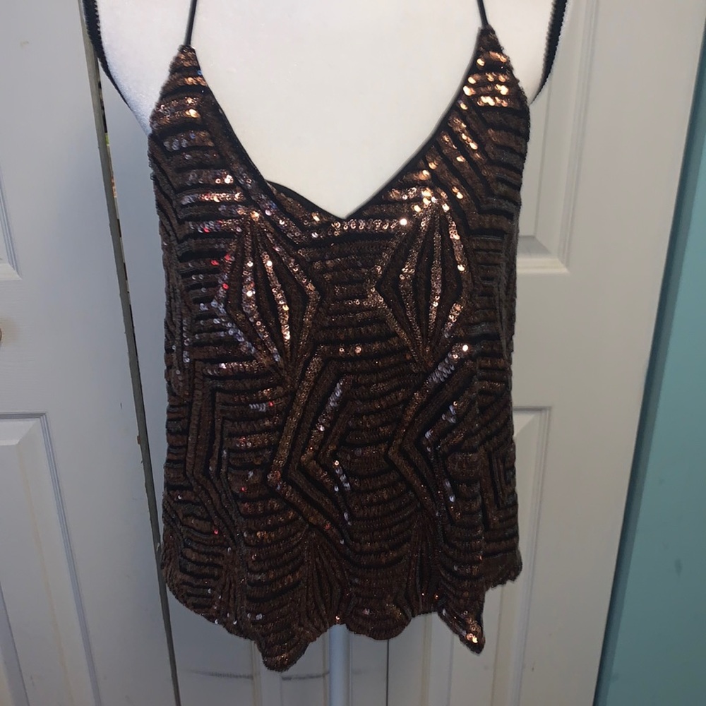 Sequined halter top by Abbeline